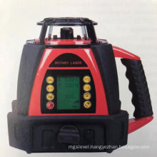 high precision Self-leveling  Rotary Green Laser Level  HP207G ,automatic levelling 20mw fukuda green beam with  double LCD